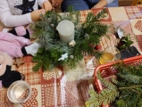 Vánočního setkání rodičů s dětmi z 1. třídy