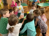 Vánoční čaj a slavnostní přípitek ve třetí třídě