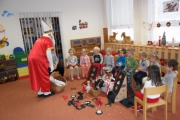 Mikuláš a čert v naší MŠ