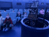 Předškoláci v planetáriu
