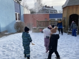Hraní se sněhem - 4. třída
