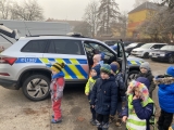 Prohlídka policejního auta 3. a 4. třída