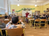 Návštěva ZŠ Zlatá stezka - předškoláci