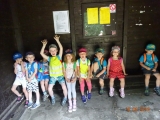 Děti ze druhé třídy na výletě vláčkem do Rohanova