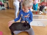 Poslední návštěva před prázdninami.