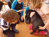 Poslední návštěva před prázdninami.